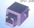 APD-208超五类屏蔽后置线槽模块