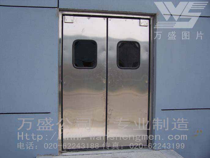 自由门|自由撞击门|平开门生产厂家广州万盛门业020-62243188