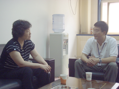 执行总编刘存信一行到北京汉邦高科数字技术有限公司北京总部进行视察