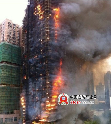 上海教师公寓大火 高层建筑急需完善火灾预警系统