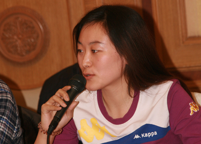 美电贝尔苏晶发言