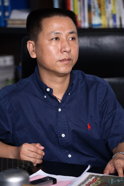 浙江红苹果电子有限公司总经理 王伟平