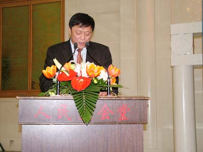 ccc认证新闻发布会上发表讲话上海迪堡安防设备有限公司徐志伟2005